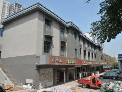 重庆学府大道街外墙改造项目柔性饰材工程案例
