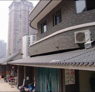 四川雅安雨城区街道改造树脂瓦工程案例